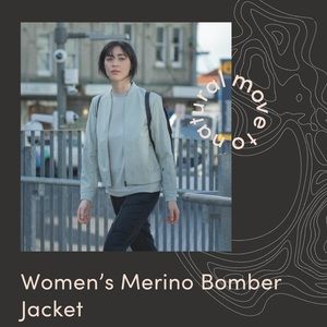 Icebreaker merino womens bomber jacket